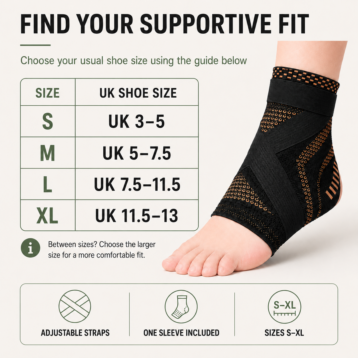 Clearvell® Copper Foot Sleeve