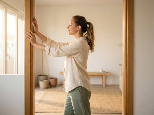 Simple shoulder stretches at home