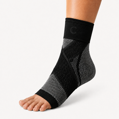 Clearvell OrthoPro Foot Sleeve with adjustable crossing straps
