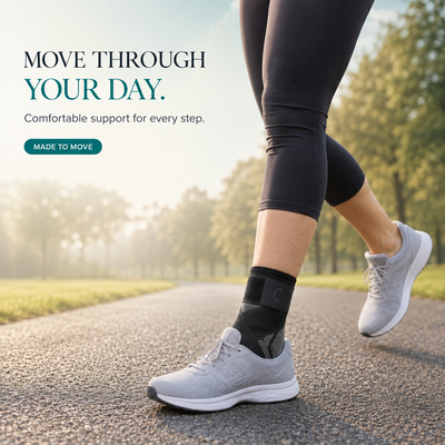 Clearvell OrthoPro Foot Sleeve with adjustable crossing straps