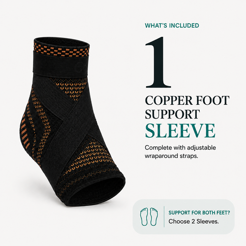 Clearvell™ Copper OrthoPro Foot Sleeve