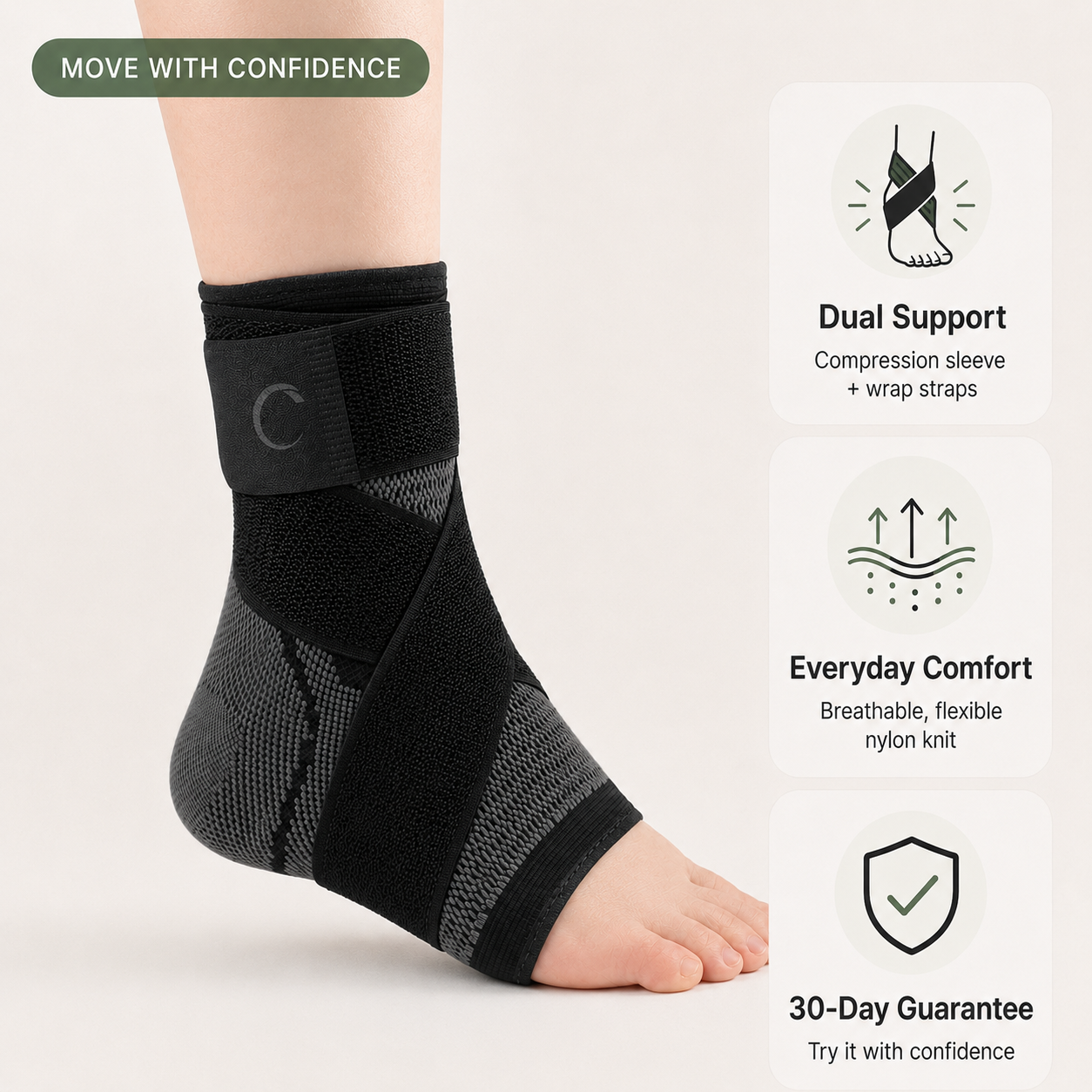 Clearvell® Foot Support Sleeve